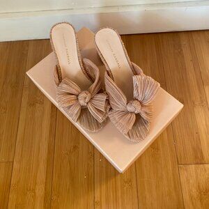 Loeffler Randall Emilia Pleated Bow Heel